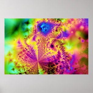 Póster Fractal 031804D