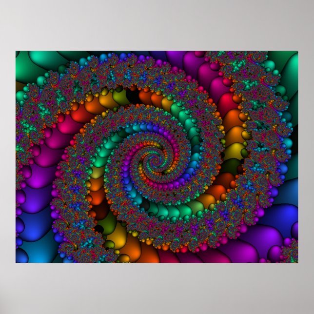 Póster Fractal 144-2 (Frente)