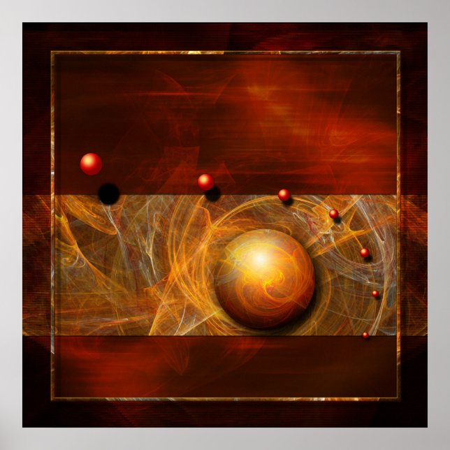 Póster Fractal-2 (Frente)