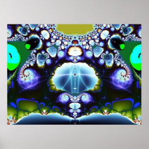 Póster Fractal 3117