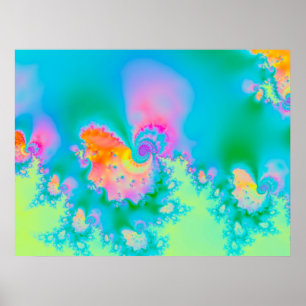 Póster Fractal 3243