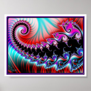 Póster Fractal #4