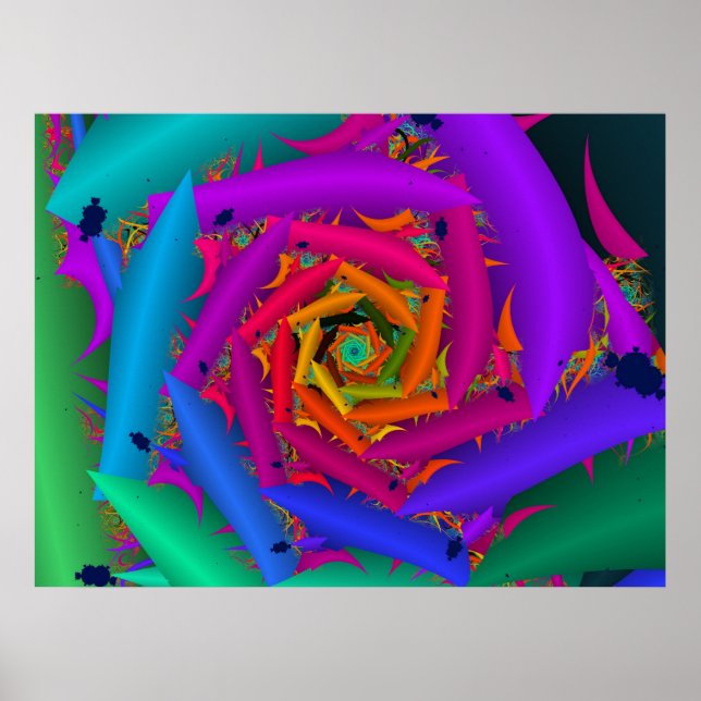 Póster Fractal 401 (Frente)