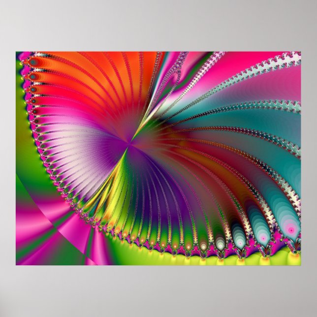 Póster Fractal 434 (Frente)