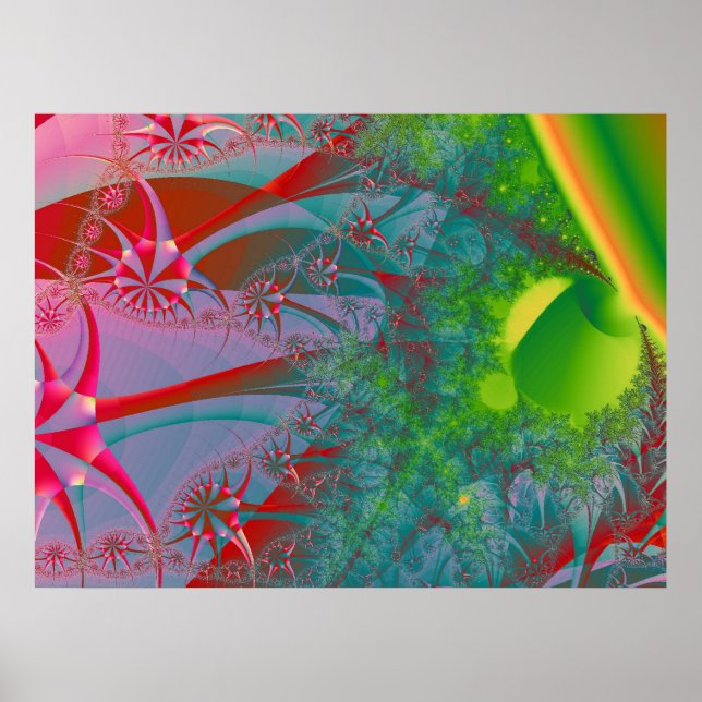 Póster Fractal 438 (Frente)