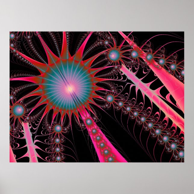 Póster Fractal 439 (Frente)