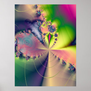 Póster Fractal 598