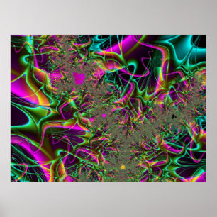 Póster Fractal 628
