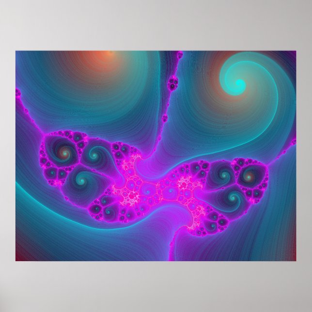 Póster Fractal 657 (Frente)