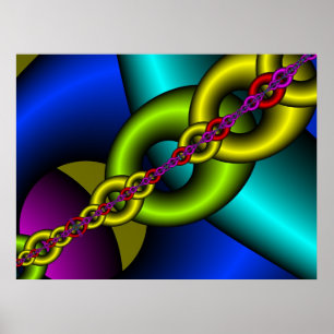 Póster Fractal 663