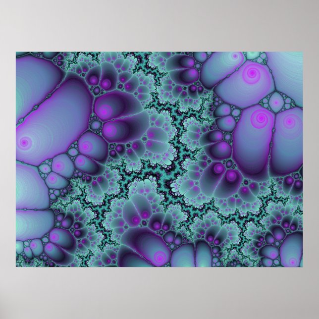 Póster Fractal 677-2 (Frente)