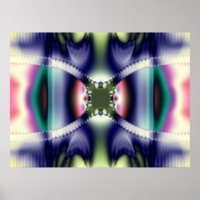 Póster Fractal 711 (Frente)