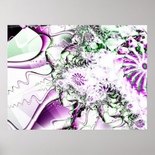 Póster Fractal 734