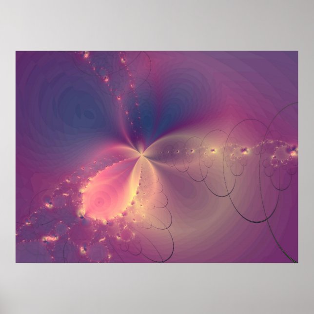 Póster Fractal 811 (Frente)