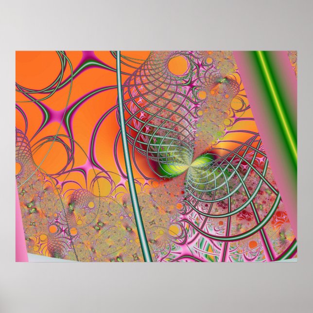 Póster Fractal 820 (Frente)