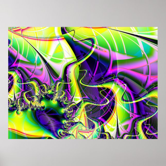 Póster Fractal 861 (Frente)