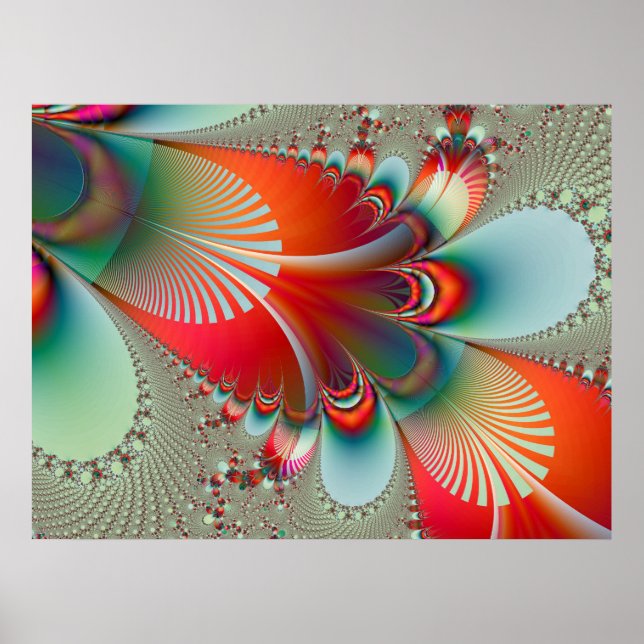 Póster Fractal 887 (Frente)