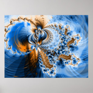 Póster Fractal 925