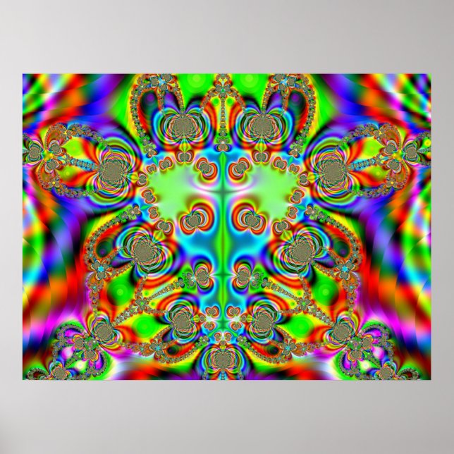 Póster Fractal 970 (Frente)