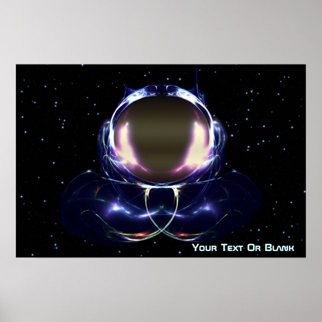 Póster Fractal Astronaut (Frente)