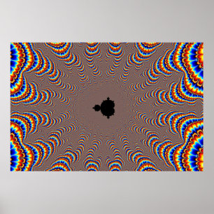 Póster Fractal Central - Fractal Art