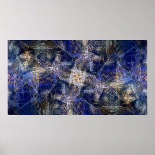 Póster Fractal Chaos Poster