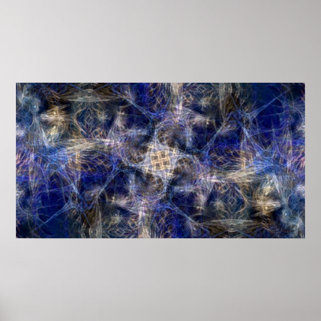 Póster Fractal Chaos Poster (Frente)