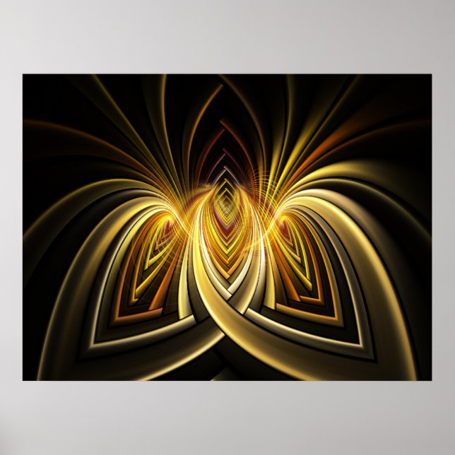 Póster Fractal de directorio (Frente)