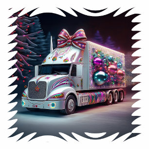 Póster Fractal De Oro Y Negro Hecho De Yarn