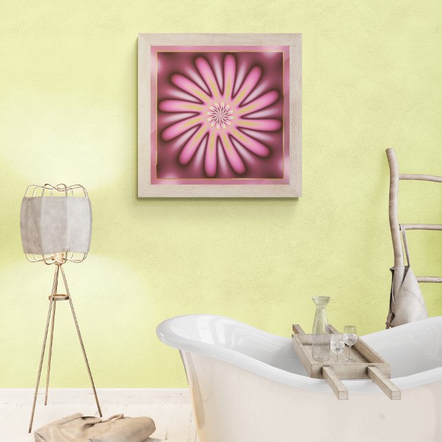 Póster Fractal de Petales rosados de bonito (Subido por el creador)