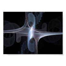 Fractal en azul y gris