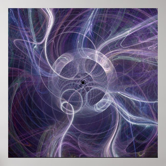 Póster Fractal Flame : ring ghost II