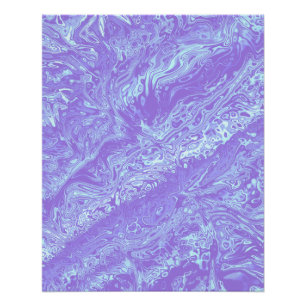 Póster Fractal Fluido de Kaliverse #01