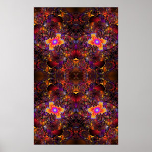 Póster Fractal Implosion