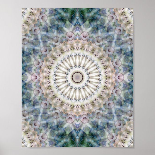 Póster Fractal Kaleidoscope (Frente)