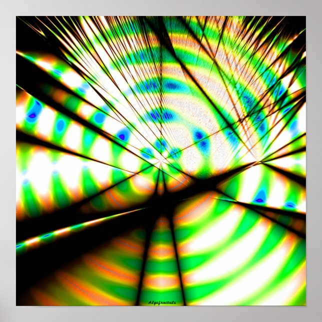 Póster Fractal Maze 4 (Frente)