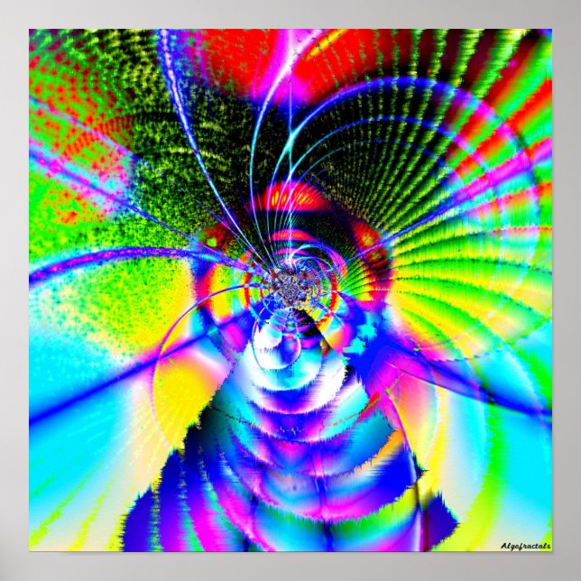 Póster Fractal Maze 5c (Frente)