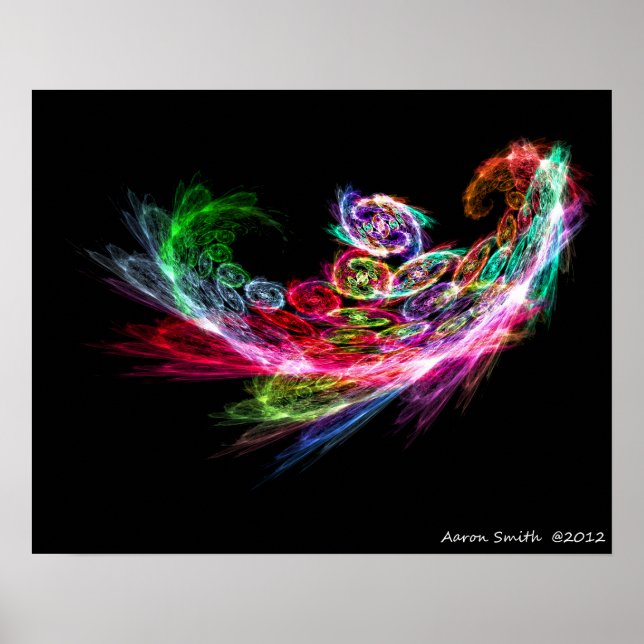 Póster Fractal Phoenix Poster 16x20 (Frente)