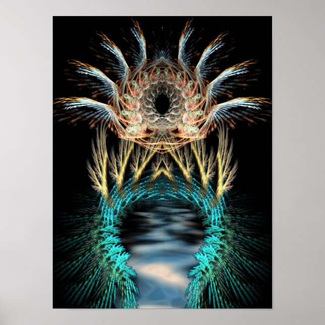 Póster Fractal Spiritiz Poster (Frente)