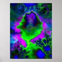 Fractales líquidos 3 Poster