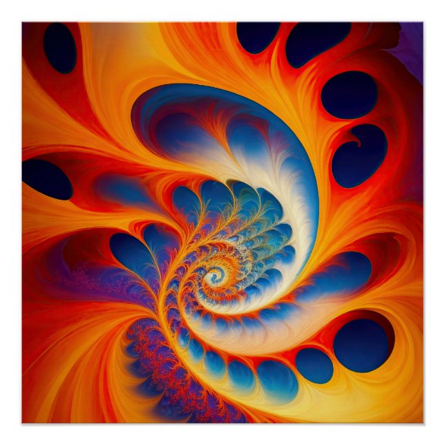 Póster Fractalisoso (Anverso)