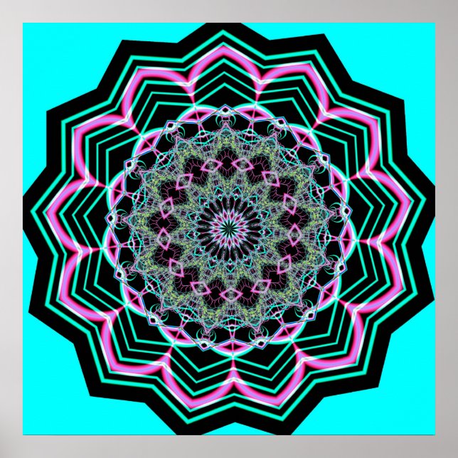Póster Fractalscopio 13 (Frente)