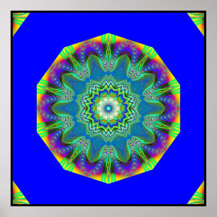 Póster Fractalscopio 27