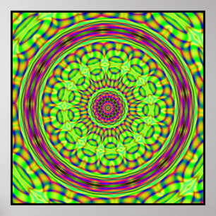 Póster Fractalscopio 28