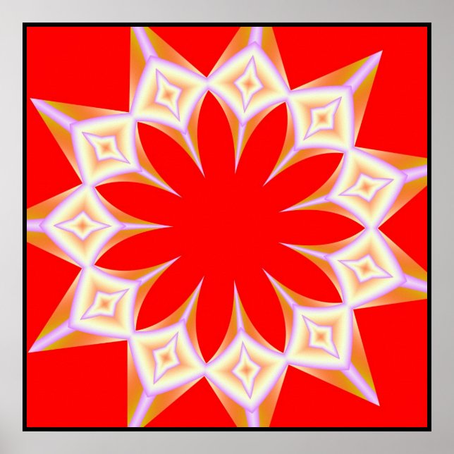 Póster Fractalscopio 29 (Frente)