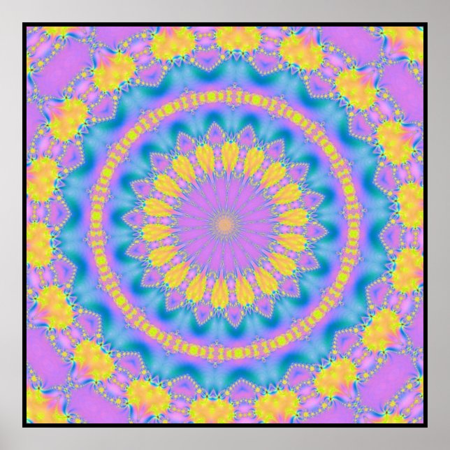 Póster Fractalscopio 3 (Frente)