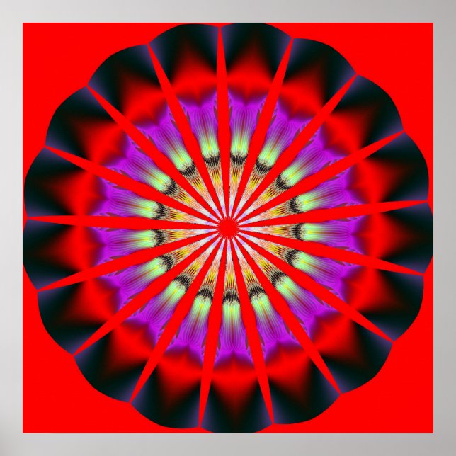 Póster Fractalscopio 36 (Frente)