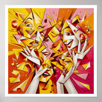 Póster Fractured Bliss