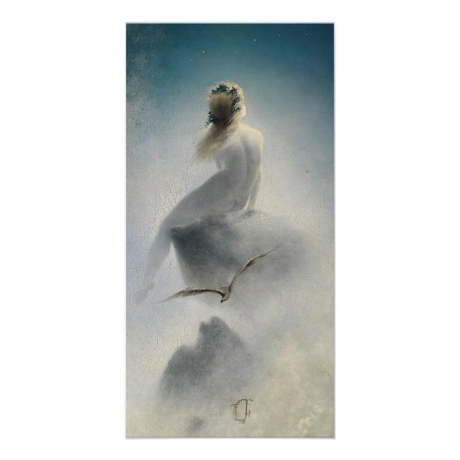 Póster Frage an die Sterne Glossy (Anverso)