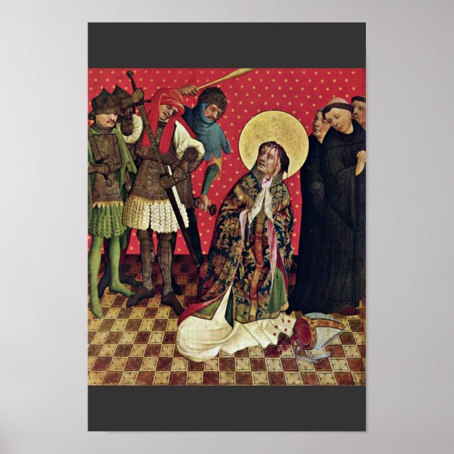 Póster Fragmento De Altar De Thomas De La Escoria De Ala  (Frente)